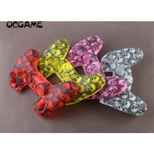 OCGAME 4pcs/lot high quality Silicone rubber Protective Case cover for playstation 4 PS4 PRO Controller