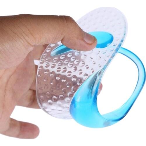 1 pair Woman Insoles cushion Support Silicone Non-Slip Sandals High Heel Arch Cushion Gel Pads Shoes Insole