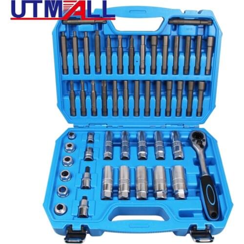 50pcs Steering Hub Suspension Shock Absorber Strut Socket Removal Install Tool Kit
