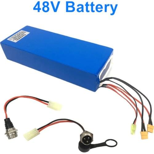 48V Scooter Battery Pack with 4A fast charge full 54.6V for 48v electric scooter Ebike kick scooter Battery