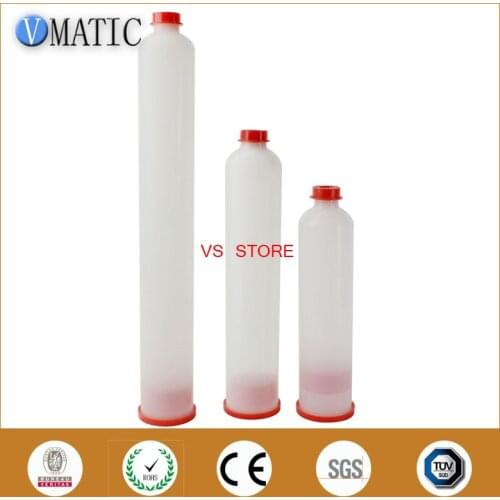 Free Shipping 8oz Cartridge Include Piston, End Cap And Tip Cap Plastic Dispensing Cartridge