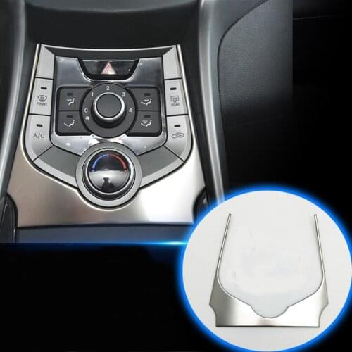 DNHFC car-styling Automobile central control trim cover Car Accessories For Hyundai Elantra 2012 2013 2014 2015 2016