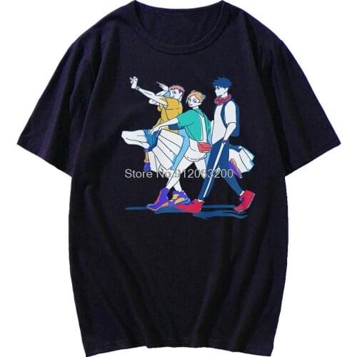 Summer New Jujutsu Kaisen Gojo Satoru Yuji Itadori Op Men Streetwear Print Japanese Kawaii T Shirt Top Anime Tees Couple Clothes
