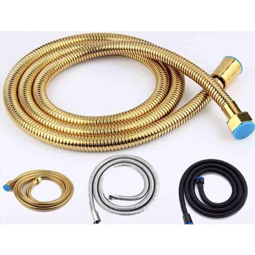 Dofaso 1.4 Stainless Steel Flexible Shower Hose explosion-proof Hose Flexible Plumbing Pipe Bathroom Accessories Fittings Pipes
