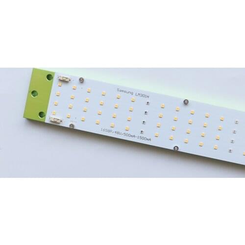 KingBrite 70W Bar Grow Light W55 560mm LM301H/LM301B mix Epistar 660nm (PCBA and heatsink)