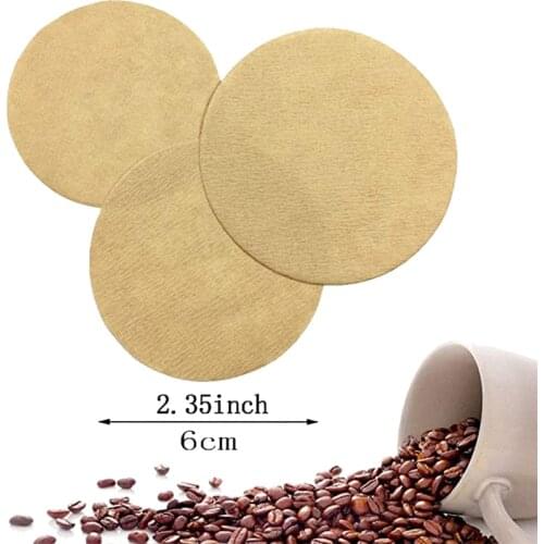 Coffee Filter Paper Round for Espresso Coffee Maker V60 Dripper Coffee Filters Tools Moka Pot Paper Filter
