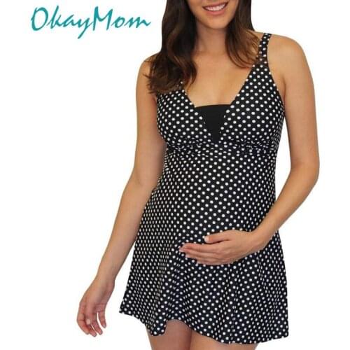 OkayMom 5XL Sexy Maternity Swimwear Clothing Pregnancy Wear Beach Bathing Suits Pregnant Swimming Suits For Pregnant Women 2019