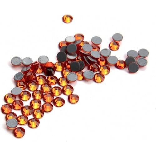 Best Quanlity SS6-SS34 Hyacinth Glass Hotfix Stones Rhinestones Heat Transfer DIY For Garment