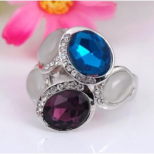 Fashion Woman Jewelry Wedding Engagment Ring Size6 7 8 9 10