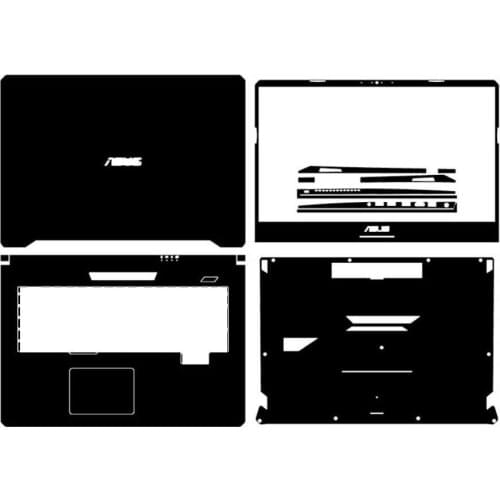 KH Laptop Sticker Skin Decals Cover Protector Guard for ASUS fx86S