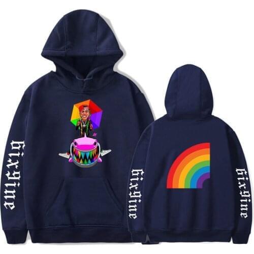 New 6ix9ine Hoodie Mens Hoodie Sweatshirt Album GOOBA Hoodie Long Sleeve Casual Men/Women Hip Hop Rap Streetwear Sport Coats