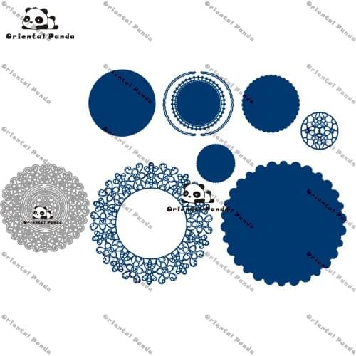 New Dies 2020 Camper Van Metal Traditional lace wreath Dies diy Dies photo album cutting die Scg new die for cuttinrapbook die