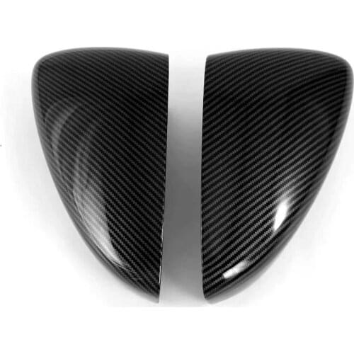 For Mazda 3 M3 Axela 2019 2020 Side Door Rear View Mirror Frame Cover Trim Rearview Mirror Panel Trims Car Styling Accessories