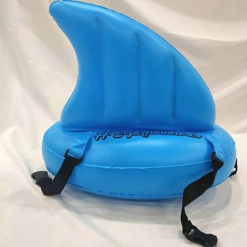 Swimming Floating Foam Belt Shark Shape Waist Training Equipment Adult Children Swim Ring Float Shark Fin Toy