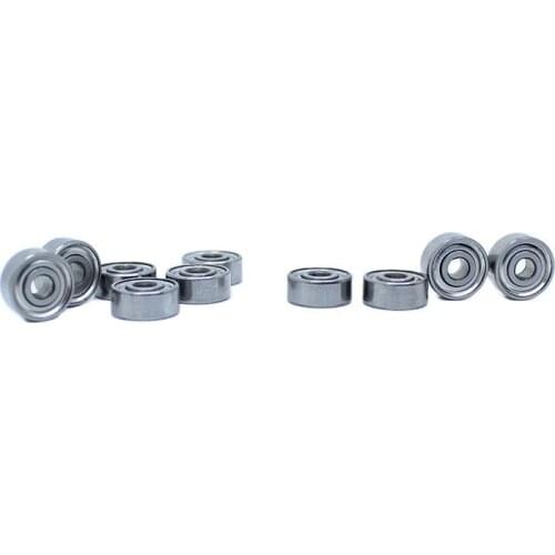 R2ZZ Bearing ABEC-1 (10PCS) 1/8"x3/8"x5/32" Inch Miniature R2 ZZ Ball Bearings For RC Models