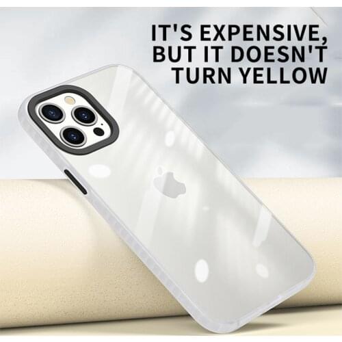 Luxury Shockproof Carmera Lens Protection Transparent Mobile Phone Case For iPhone 12 Pro Max 11 XS XR 7 8 Plus Cover Fundas Bag