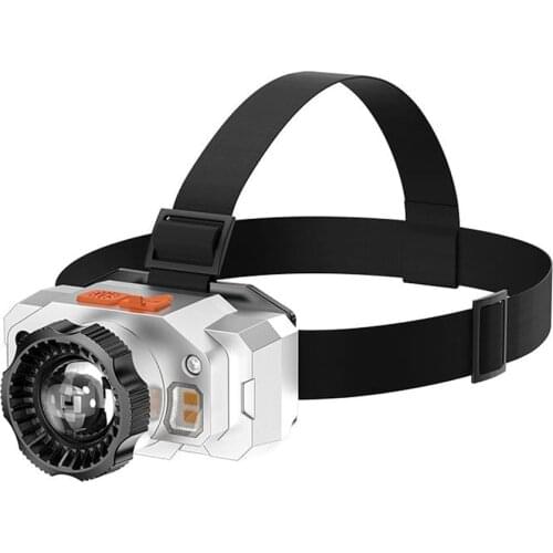 Super Bright Headlight Rechargeable Strong Light Long Range in the Field Induction Outdoor Searchlight Small Portable Headlamp