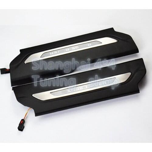 Fit for Land Rover Range Rover Velar 2018 2019 2020 LED door sill trim stuff Plate guard cover