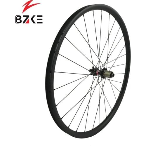 Carbon MTB wheels 27.5er carbon wheels, 27mm width 23mm depth carbon mountain bicycle wheels Novatec D411/D412 straight pull hub