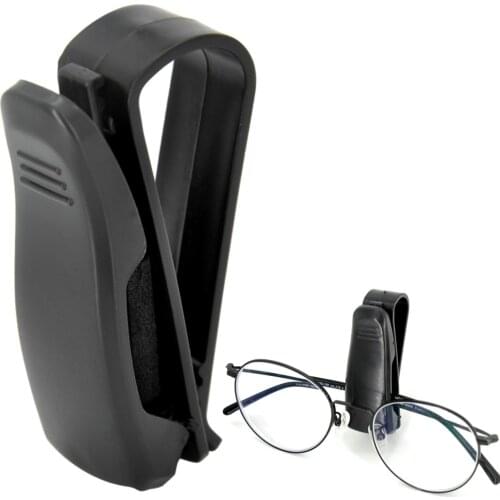 Universal Car Auto Sun Visor Glasses Box Sunglasses Clip Card Ticket Holder Fastener Pen Case Eyeglasses Accessories