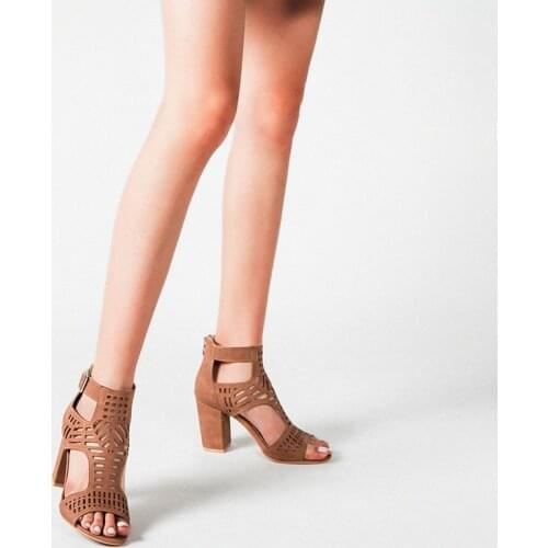 Womens high heels open toe sandals gladiator type Roman