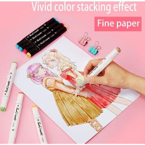 16 Sheets Of Each Set Of Anime Hand-Drawn Line Drafts Japanese Characters Copying And Coloring Album Livre Dessin Coloriage