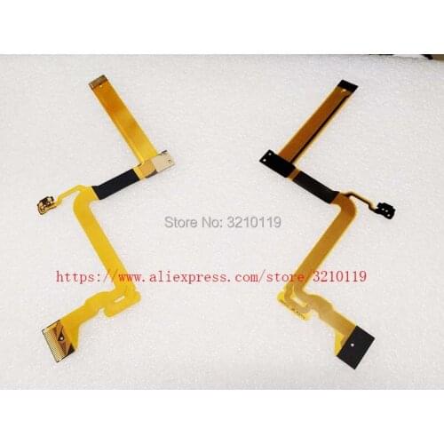 2PCS LCD hinge rotate shaft Flex Cable for Panasonic SDR-S70 SDR-H100 SDR-H101 S70 H100 H101 H85 T55 S71 Video Camera