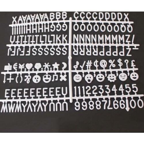 30x24.5cm Felt Letter Board Characters For Message Board English Letter Board Felt Plastic Letters