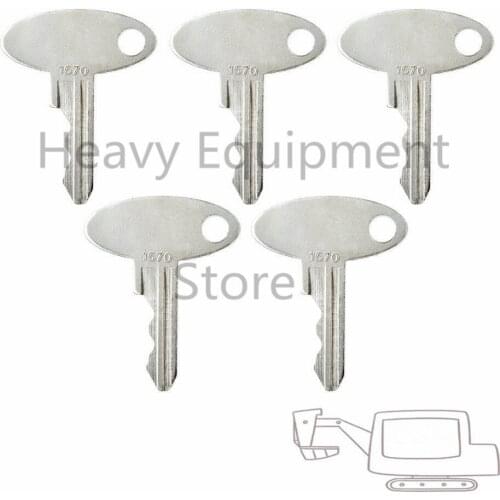 5 Pcs 1570 Key For Ford New Holland Tractor Models Massey Ferguson Fuki M157