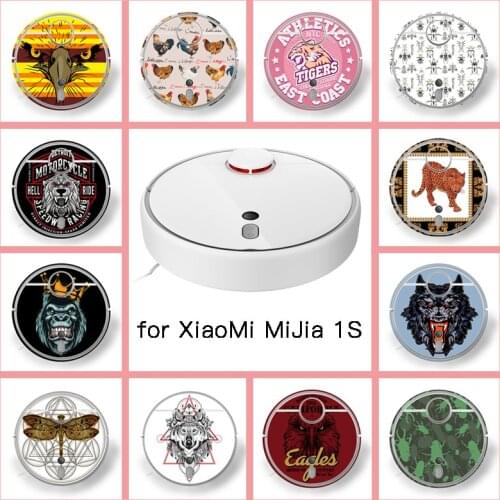 Provide Customized Custom Vinyl Street Style Sticker for xiaomi Robot Robotic 1S Vacuum Cleaner Skin Spare Parts Accessories