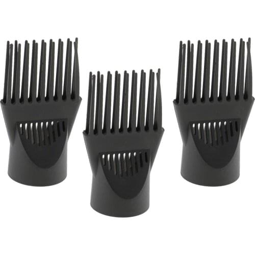 3Pcs Hair Styling Salon Hair Dryer Diffuser Comb Finger Diffuser Blower Comb