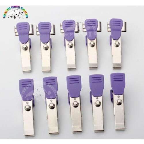 5pcs Reusable Animals Pets Dog Cat Veterinary ECG/EKG Alligator Clip Electrodes for Snap Cable Veterinary Equipment