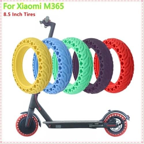 8.5 Inch Outer Tires For Xiaomi M365 Scooter Tire Durable Front Rear Millet Wear Color Solid Tire Electric Scooter Rubber Tire