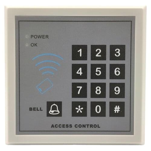 Password RF Card RFID Access Control Keypad Automatic Door Access Controller Card Reader Keyboard Door Bell Easy to Install