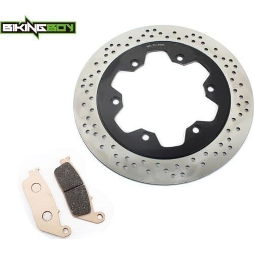 BIKINGBOY Front Brake Disc Disc Rotor Pads America 865 EFI 08-15 Bonneville 865 T100 EFI 10-15 Bonneville America 790 02-06 03