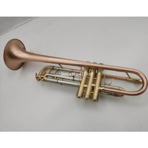 Popular Bb Trumpet Brass Lacquer Metal Musical instrument Professional With Case gloves Free Shipping