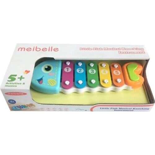 5 Tones Piano Development Educational Musical Knocking Instrument Toys for Kids