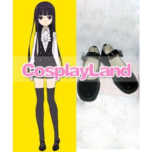 Customize Boots Inu x Boku SS Ririchiyo Shirakiin Cosplay Boots Custom Any Size Anime Party Boots