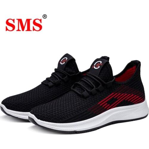 SMS New Summer Men Shoes Mesh Breathable Men Casual Couple Shoes Comfortable Fashion Lightweight Moccasins Men Walking Sneakers