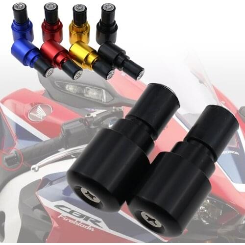 CNC Bar End Caps for Honda Cbr1000rr Cbr650r Cbr500r Handlebar Hand Grip Ends Slider Motorcycle Accessories