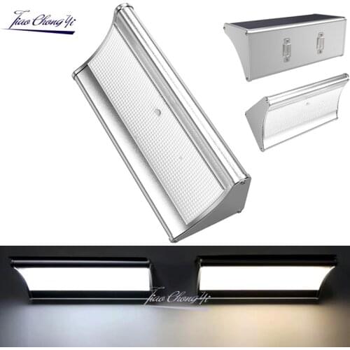 24/48/60LED Outdoor Solar Light LED Motion Sensor 1000LM Waterproof Solar Lights Wall Security Lamp By Microwave Radar Motion