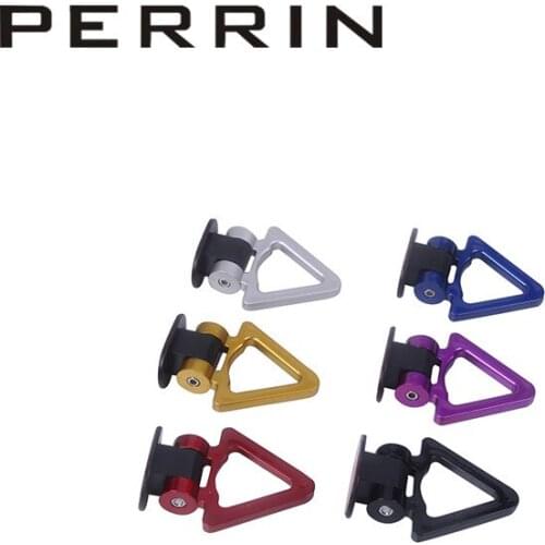 Universal Car Styling Decoration Trailer Hooks Sticker Car Auto Rear Front Trailer Simulation Racing Ring Vehicle Towing Hook