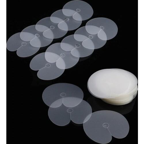 50/150PCS Round Hair Heat Protector Shields Heat Insulation Sheet Protector Shield Scale Hair Extensions Styling Accessories