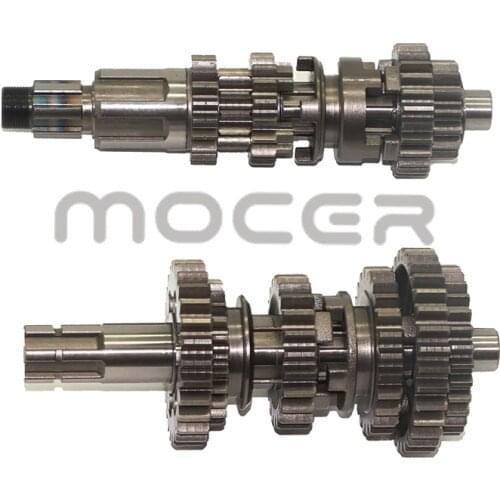 New Dirt Bike CB250 Fifth Gear Main Counter Shaft Transmission Box Fit For Loncin Electric Foot Start Engines ZB-115