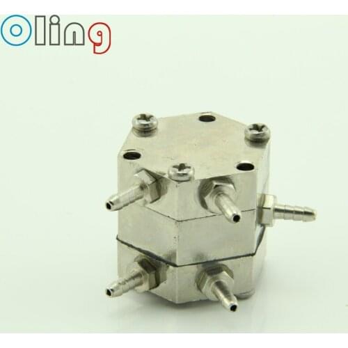 1 PC Dental Hexagonal Hexagon Valve Dental Single Air Control Valve Dental Chair Unit Nursing Water Valve 5 Connectors SL1213