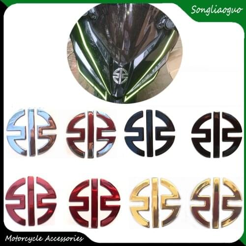 For Kawasaki ninja400 H2 h2sx H2 H2R 3D fairing logo Sticker Decal gold red black silver