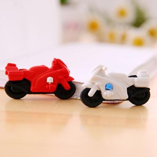 4pc Locomotive Styling Pencil Eraser Creative Rubber Cute Novelty Kids Eraser Student Learning Office School Supplies Stationery