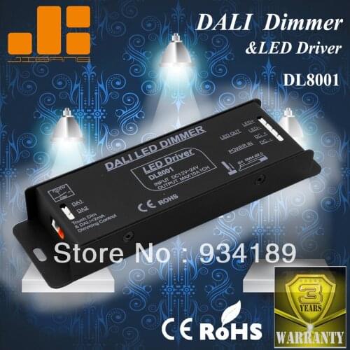 Free Shipping DALI DIMMER & LED DRIVER W/ TOUCH DIM FUNCTION 1 Channel DC12-24V Constant Voltage Single Output