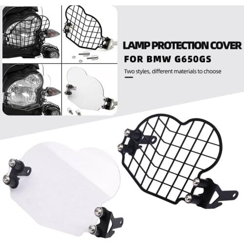 For BMW G650GS G650-GS 2011-2017 2016 2015 2014 2013 Motorcycle Accessories Headlight Protector Guard Head light Lense Cover