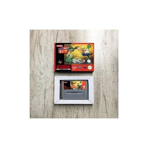 Earthworm Jim 2 - EUR Version Action Game Card With Retail Box